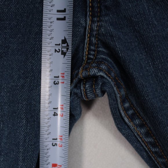 Levi's  505 Jeans Men's Tag Size 40 x 30 Blue Denim Straight Fit - Picture 4 of 15